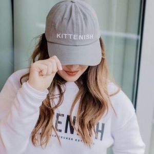 Grey original Kittenish hat